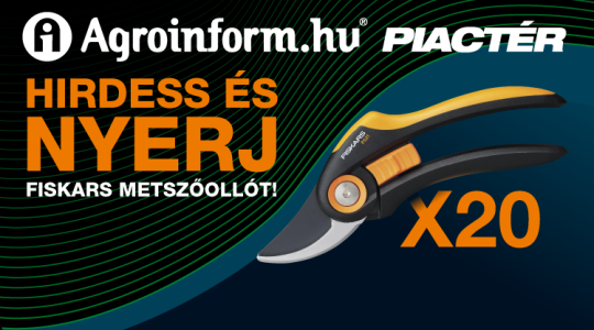Nyerj FISKARS metszőollót az Agroinformmal!