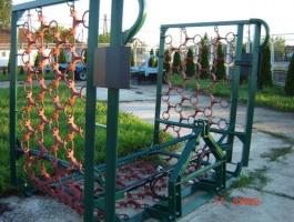 Láncos borona 6 m hidraulikus, új, gyepborona