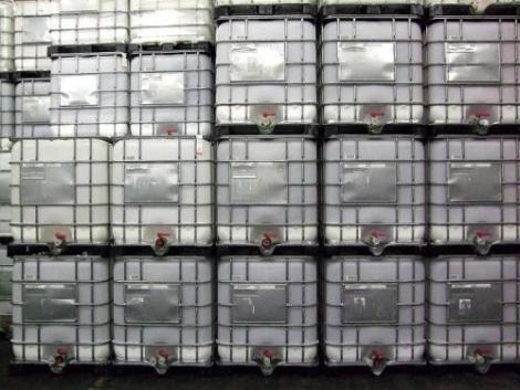 IBC tartály / IBC tartályok NITROSOL / folyékony műtrágya tárolásra,  ADR is