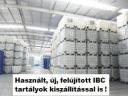 IBC tartály / IBC tartályok NITROSOL / folyékony műtrágya tárolásra,  ADR is