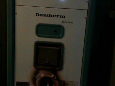 Dantherm KA 40/50 levegőbefúvásos gázégőfejes kazán Dantherm KA 40/50 levegőbefúvásos gázégőfejes kazán