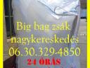 Big bag zsák eladó,  használt 20 / 536 - 0088 olcsó bigbeg,  jumbó zsák szállítással kapható