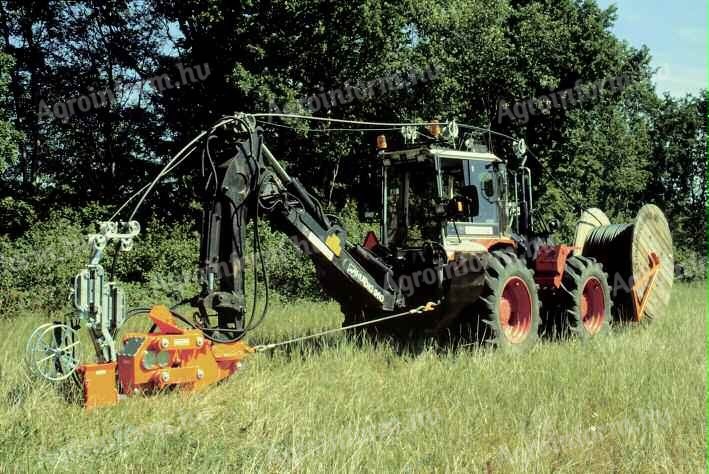 EGYÉB mélyásó kanál, árokásó, rézsűkanál, kábel fektetés, láncos árokásó