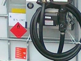 230V. Gázolajszivattyú kimérő szett,  IBC tartályra