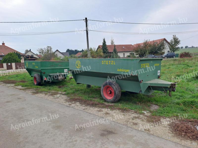 Szüretelőkocsi 2000-3000 liter monopumpás