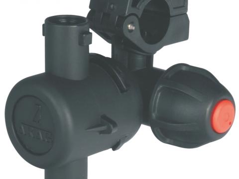 ARAG 2-es fúvókatartó,bajonettes,membránzáras,forgatható nedves szórókerethez ARAG 2-es fúvókatartó,bajonettes,membránzáras,forgatható nedves szórókerethez