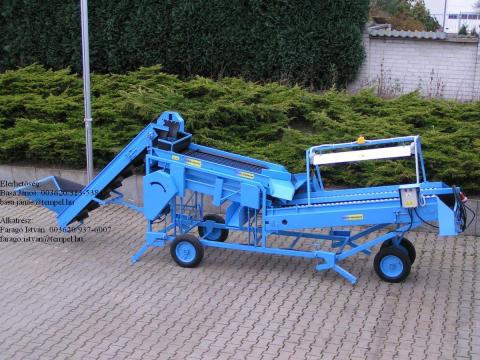 Euro-Sorter AL 612/4K Burgonya és hagyma stb. osztályzó és karkalibráló válogató gép Euro-Sorter AL 612/4K Burgonya és hagyma stb. osztályzó és karkalibráló válogató gép