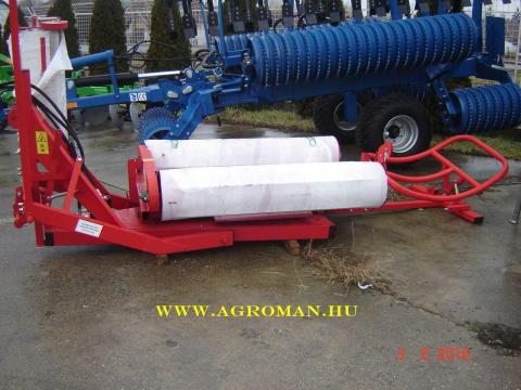 Bálacsomagoló és bálafordító adapter, új