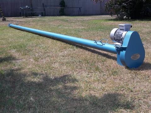 Zsákolócsiga,  terménytovábbító csőcsiga