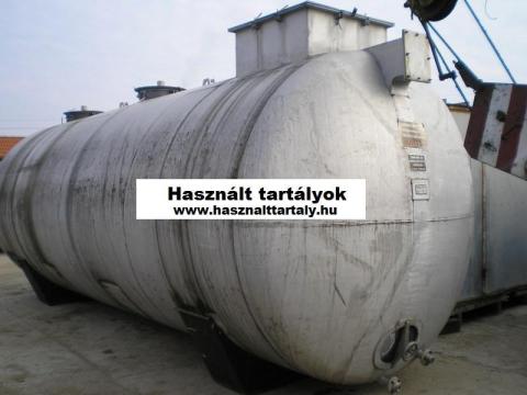 30 m³-es földfeletti,  de földbe is süllyeszthető élelmiszeripari alumínium tartály – raktáron több darab 30 m³-es földfeletti,  de földbe is süllyeszthető élelmiszeripari alumínium tartály – raktáron több darab