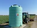 22 000 literes állóhengeres polietilén műanyag tartály – Kingspan AgriMaster Nitrosol / Fertisol folyékony műtrágya tároló eladó – több darab