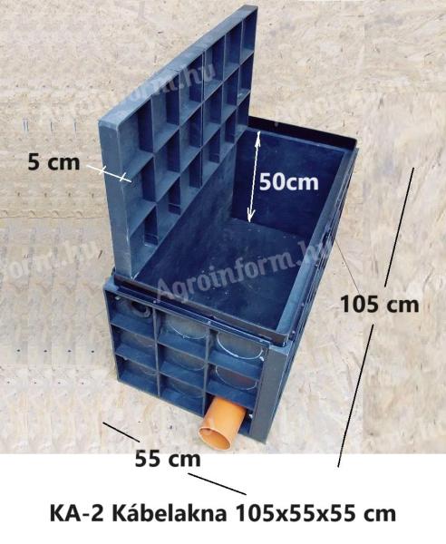 ÚJ,  műanyag,  KÁBELAKNA - ELADÓ