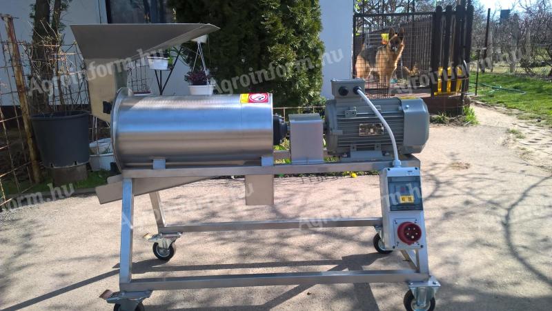 Gyümölcsmagozó eladó – rozsdamentes, nagy kapacitású gép