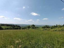 Kehidakustányban panorámás,  994 nm gyümölcsös és 787 nm rét egy hrsz-on