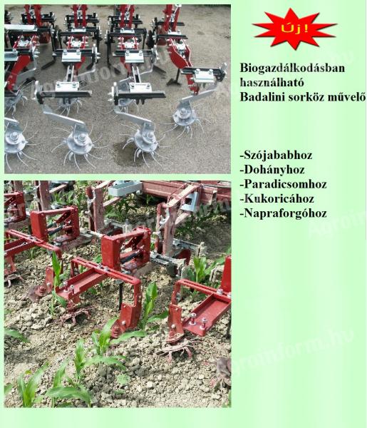 AKCIÓ !!! Badalini sorköz művelő - BIOGAZDÁLKODÁSBAN használható