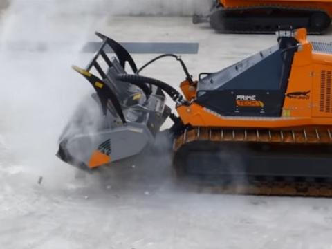 PrimeTech FAE PT-175 önjáró lánctalpas szárzúzó PrimeTech FAE PT-175 önjáró lánctalpas szárzúzó