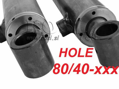 HIDRAULIKUS MUNKAHENGER 80/40 HOLE LÖKET 100-1000 mm HIDRAULIKUS MUNKAHENGER 80/40 HOLE LÖKET 100-1000 mm