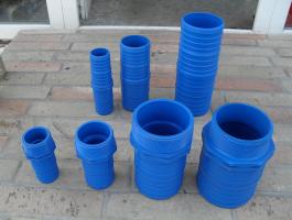 Műanyag tömlővégek 2”-tól 4”-ig