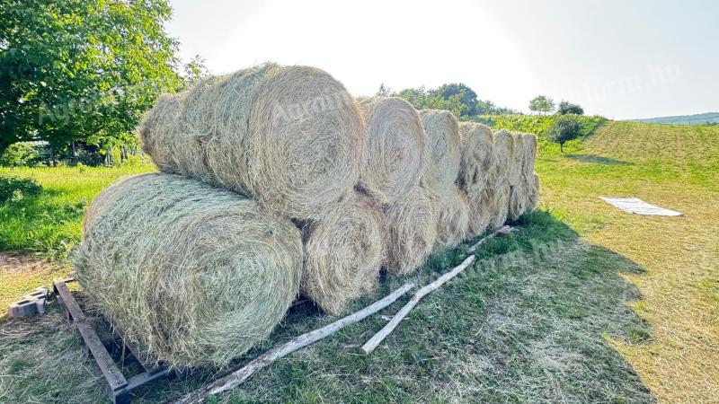 120-as esőmentes réti széna körbála - 2025-ben utolsó 34 db