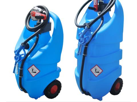 Emilcaddy 110 literes AdBlue kiadagoló rotációs/kézi tekerős szivattyúval Emilcaddy 110 literes AdBlue kiadagoló rotációs/kézi tekerős szivattyúval