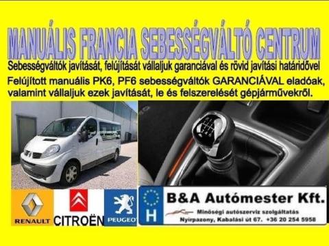 Sebességváltó javítás garanciával, rövid határidővel Sebességváltó javítás garanciával, rövid határidővel