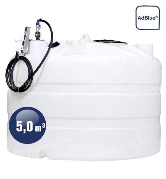 AdBlue tartály 5000 literes szimpla falú kivitel,  Adbluekút