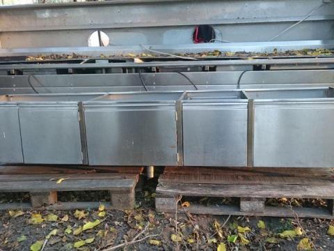 Rozsdamentes acélszekrény Rozsdamentes acélszekrény