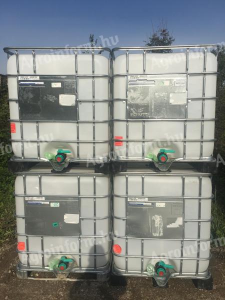 Ibc tartály,  1000 literes élelmiszeres