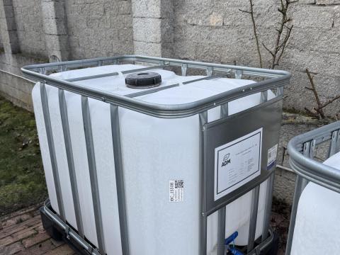 IBC tartály, 600 literes élelmiszeres