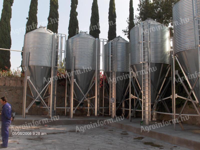 Spanyol takarmánytároló silók több méretben kedvező áron