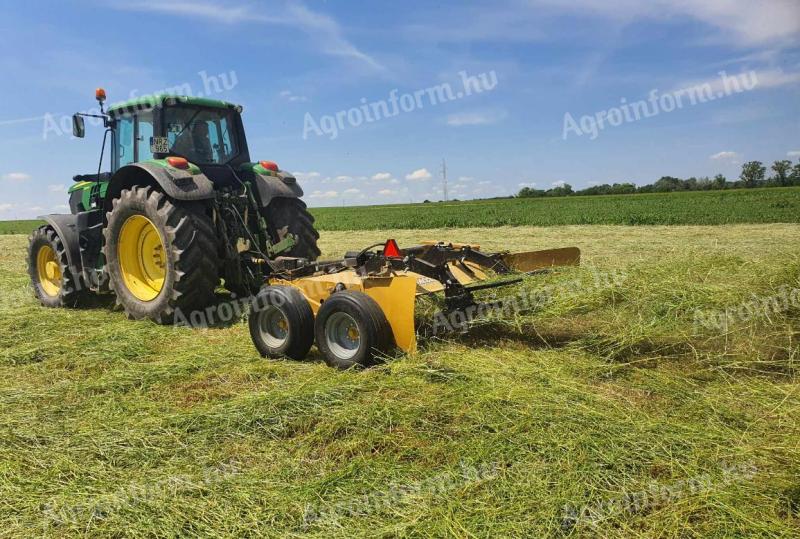 Tubeline HC 7500T szénakondicionáló hidraulikus rendterítővel készletről