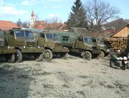 Katonai cseh Prága V3S 6x6 alkatrészek, hólánc, motor, hidak, felépítmény stb.