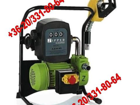 Üzemanyag szivattyú, mérőórás átfejtő, 2400L / óra. 600W, gázolaj fűtőolaj tankolás * Zipper ZI-DOP600 *  Üzemanyag szivattyú, mérőórás átfejtő, 2400L / óra. 600W, gázolaj fűtőolaj tankolás * Zipper ZI-DOP600 *