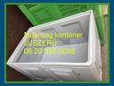 Műanyag tárolódoboz rendelhető 06.30.329-4850, 120x80x80 cm, használt, újszerű állapotban