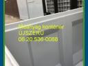 Műanyag tárolódoboz rendelhető 06.30.329-4850, 120x80x80 cm, használt, újszerű állapotban