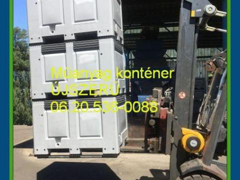 Műanyag doboz,  használt rendelhető 06.30.329-4850, 480Liter,  használt,  újszerű Műanyag doboz,  használt rendelhető 06.30.329-4850, 480Liter,  használt,  újszerű