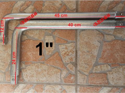 Hajtószár 1" Krova Hajtókar 1 colos, 40 és 45cm hajtószár hossz Hajtószár 1" Krova Hajtókar 1 colos, 40 és 45cm hajtószár hossz