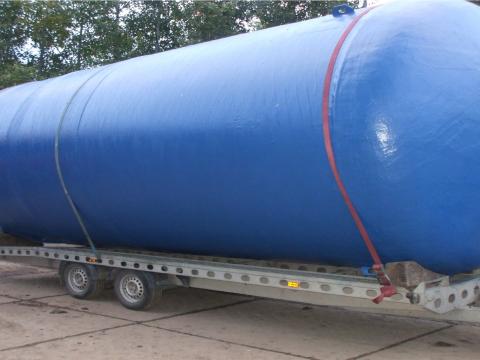 50m3 vastagfalú tartály eladó vízre 50m3 vastagfalú tartály eladó vízre