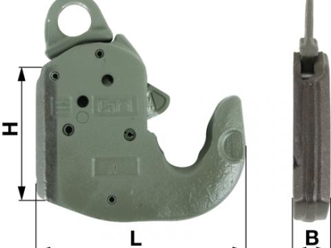 Traktor függesztőkarhoz hegeszthető zárókampók a NYÍRKER-től Traktor függesztőkarhoz hegeszthető zárókampók a NYÍRKER-től