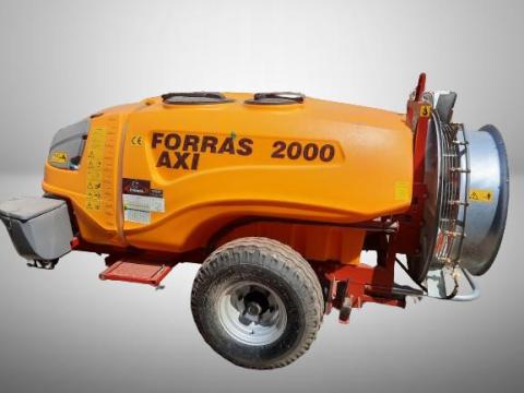 FORRÁS 2000 AXI vontatott axiál ventilátoros permetezőgép FORRÁS 2000 AXI vontatott axiál ventilátoros permetezőgép