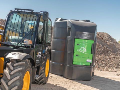 Okos gázolajkút,  9000 literes duplafalú Kingspan FuelMaster optimális felszereltséggel Okos gázolajkút,  9000 literes duplafalú Kingspan FuelMaster optimális felszereltséggel
