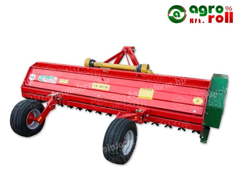 KB 3011B típusú vízszintes tengelyű szárzúzó, 3 m-es munkaszélesség, azonnal raktárról