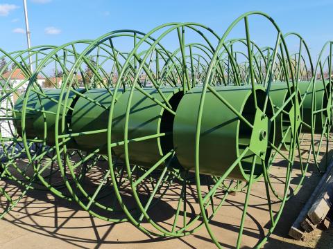 Mezőgazdasági öntözőcső dob Mezőgazdasági öntözőcső dob