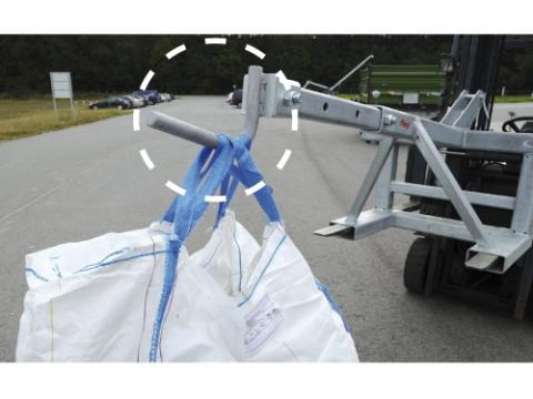 Fliegl Big Bag emelő adapter Fliegl Big Bag emelő adapter
