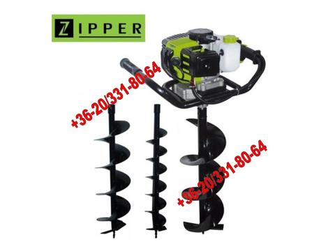 Benzines Földfúró +3db fúrószár 100, 150, 200mm Talajfúró,  Gödörfúró * ZIPPER ZI-ELB70 * Benzines Földfúró +3db fúrószár 100, 150, 200mm Talajfúró,  Gödörfúró * ZIPPER ZI-ELB70 *