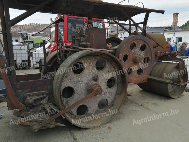 Eladó Hoffher egyhengeres dízelmotoros úthenger, 1909-es gyártású