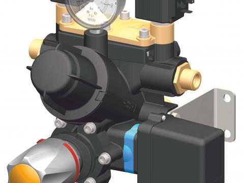 ARAG 2-szak.12V-os el. szakaszoló 40 bar ARAG 2-szak.12V-os el. szakaszoló 40 bar