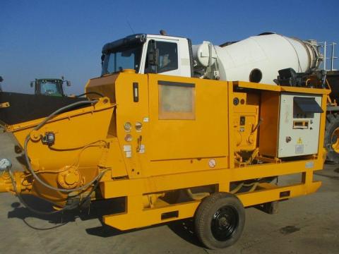 Putzmeister BST 1002 D-SV betonpumpa Putzmeister BST 1002 D-SV betonpumpa
