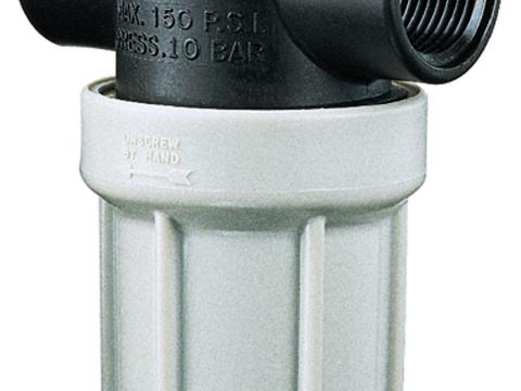 Teejet AA122-PP vonalszűrő 1/2" vagy 3/4" BM csatlakozással Teejet AA122-PP vonalszűrő 1/2" vagy 3/4" BM csatlakozással