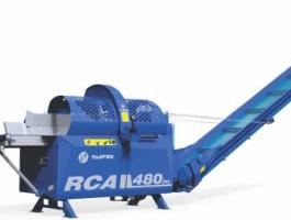 Tajfun RCA 480 JOY tűzifa hasító - 4 méteres kihordó szönyeggel